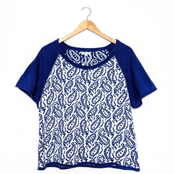 stylemint oversized paisley sweater - Picture 1 of 3